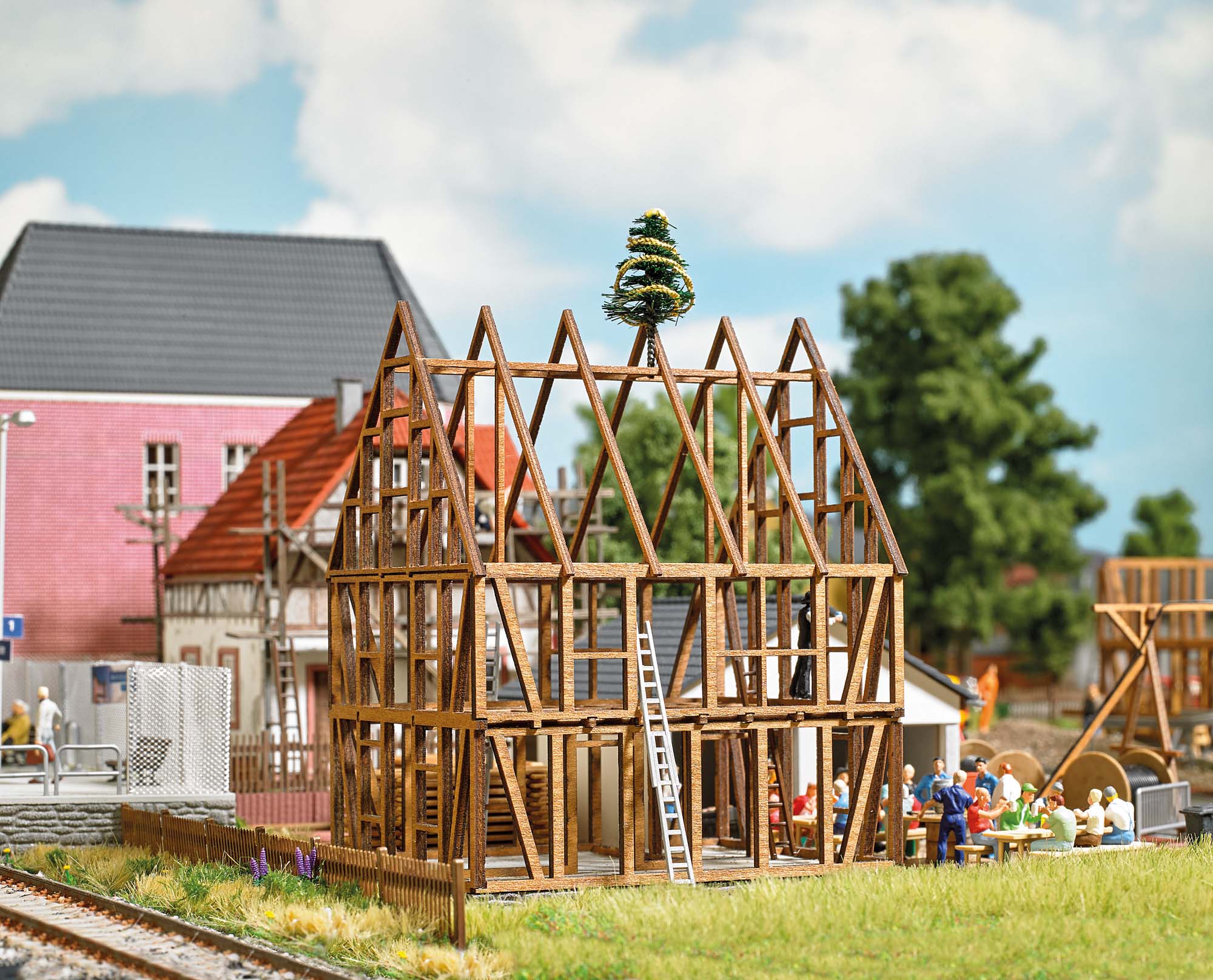 1370 Fachwerkhaus Rohbau