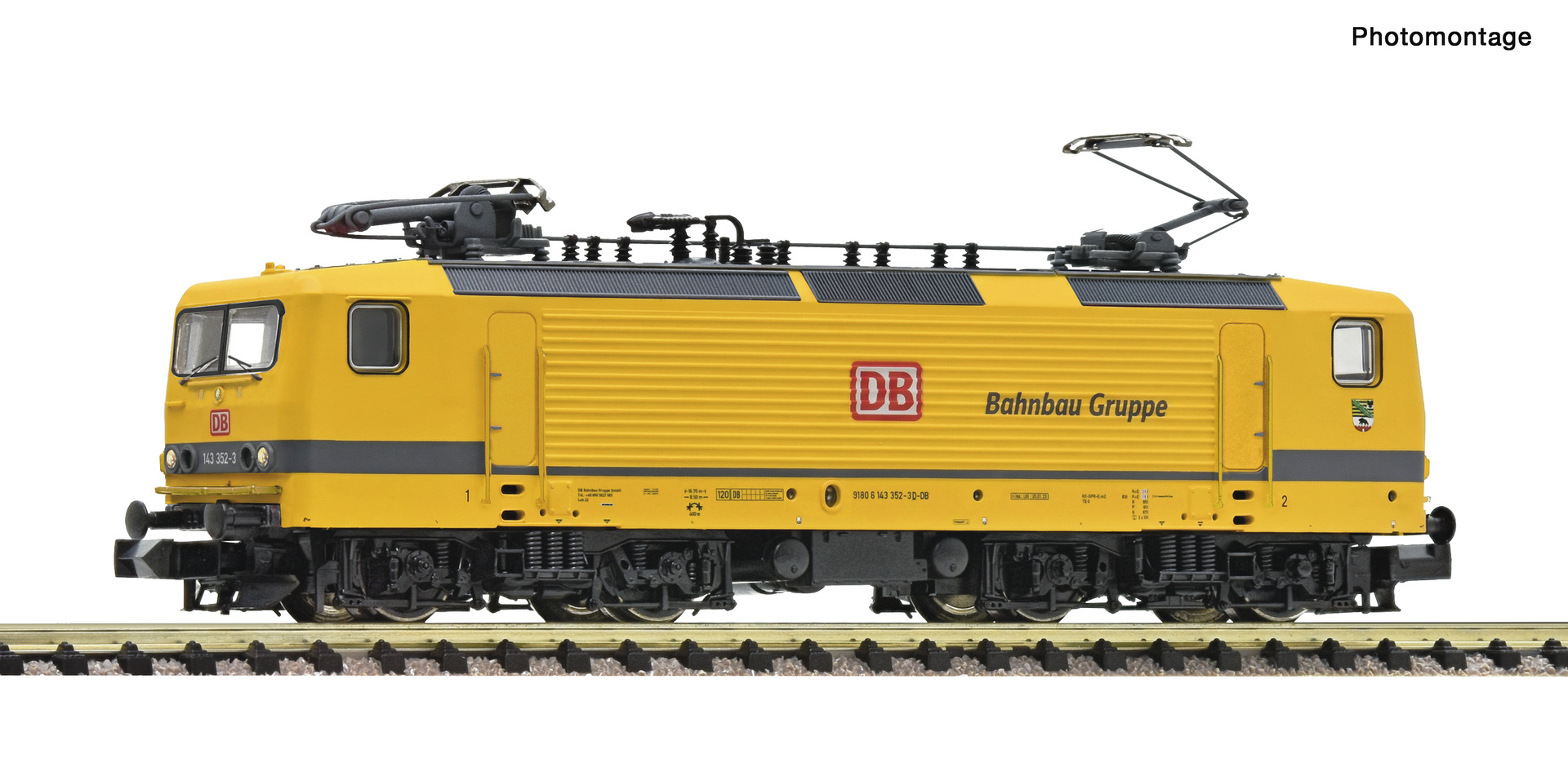 7560103 DB Bahnbau E-Lok 143 352-2 Ep.6