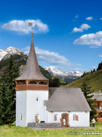 Kibri 37031 Dorfkirche Sertig