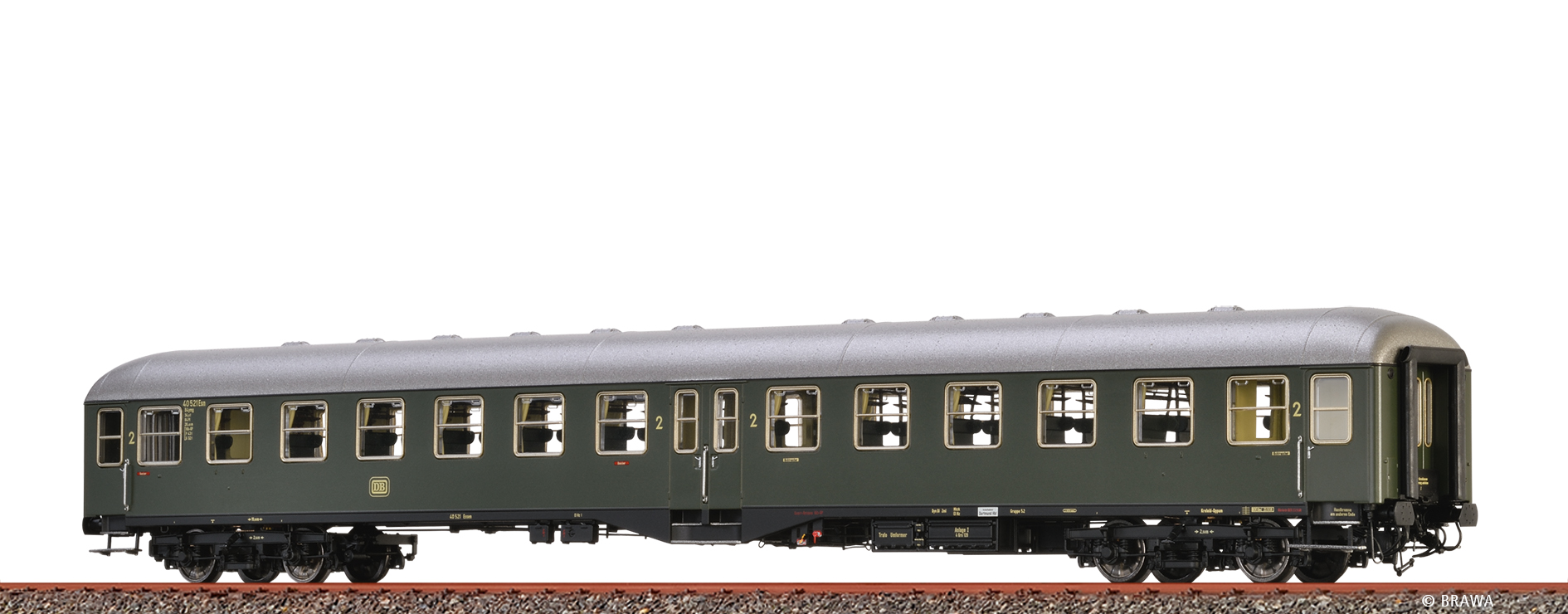 58026 DB Eilzugwagen Bymgf-51 2.Kl. Ep.3 AC