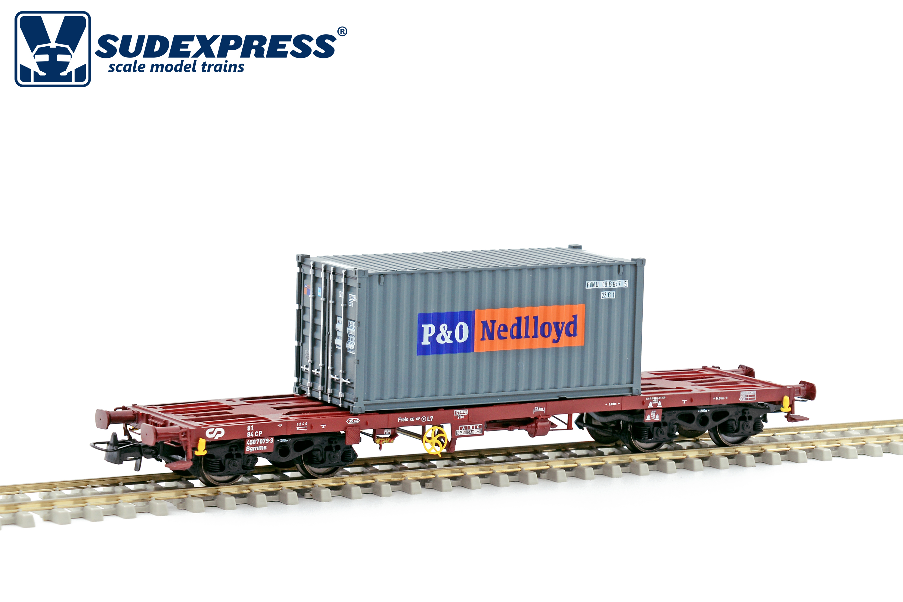 Sudexpress S450079 CP Containerwagen Sgmms Ep.5