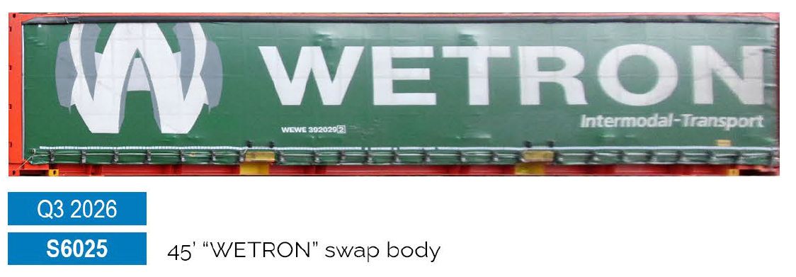 S6025 Wetron 45' Swap Container