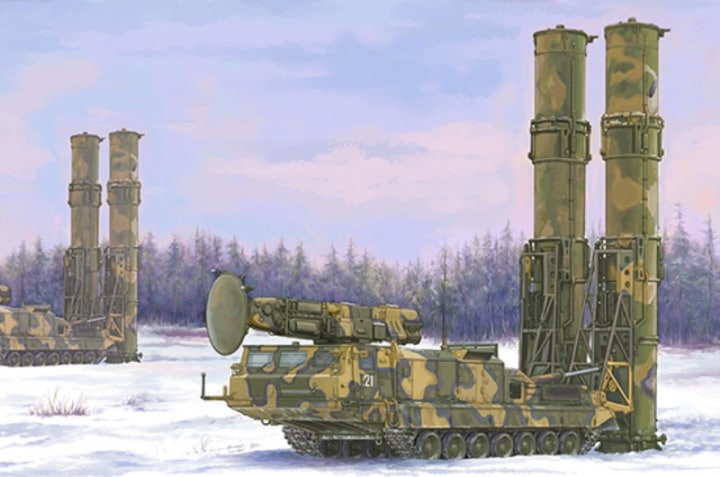 759518 S-300V SAM System 9A82 TELAR 9M82 GIANT