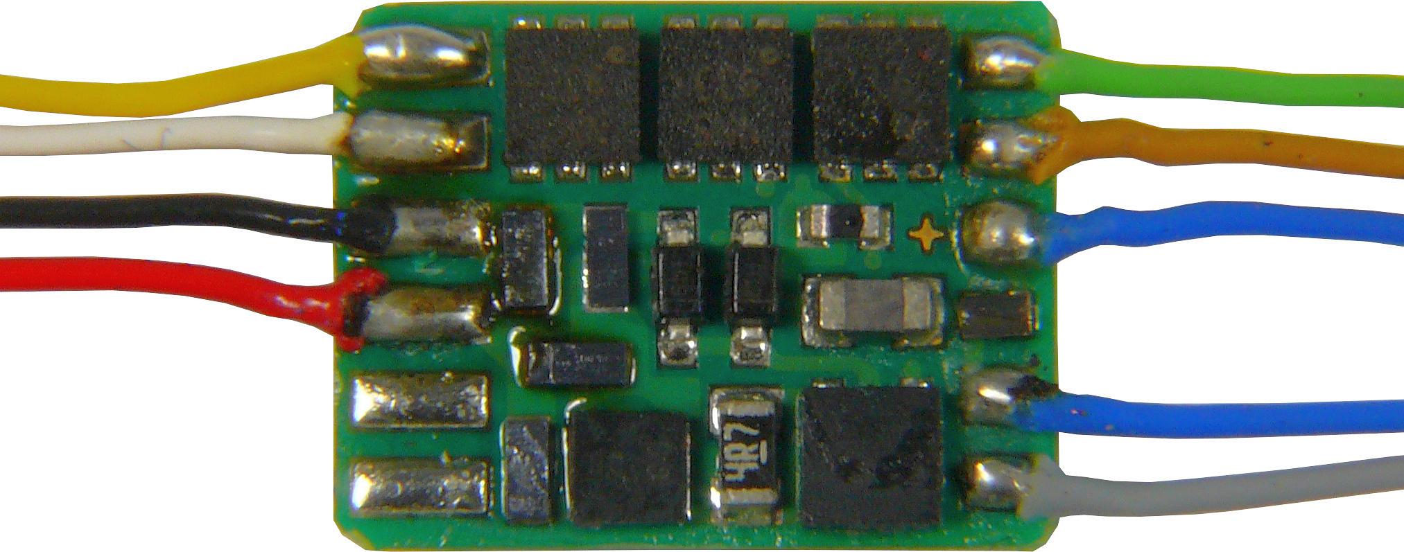 Zimo MX671 Funktions-Decoder Anschlussdrähte