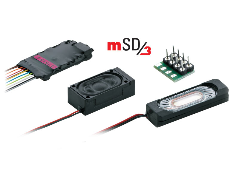 60985 Sounddecoder mSD3 (Dampflok)