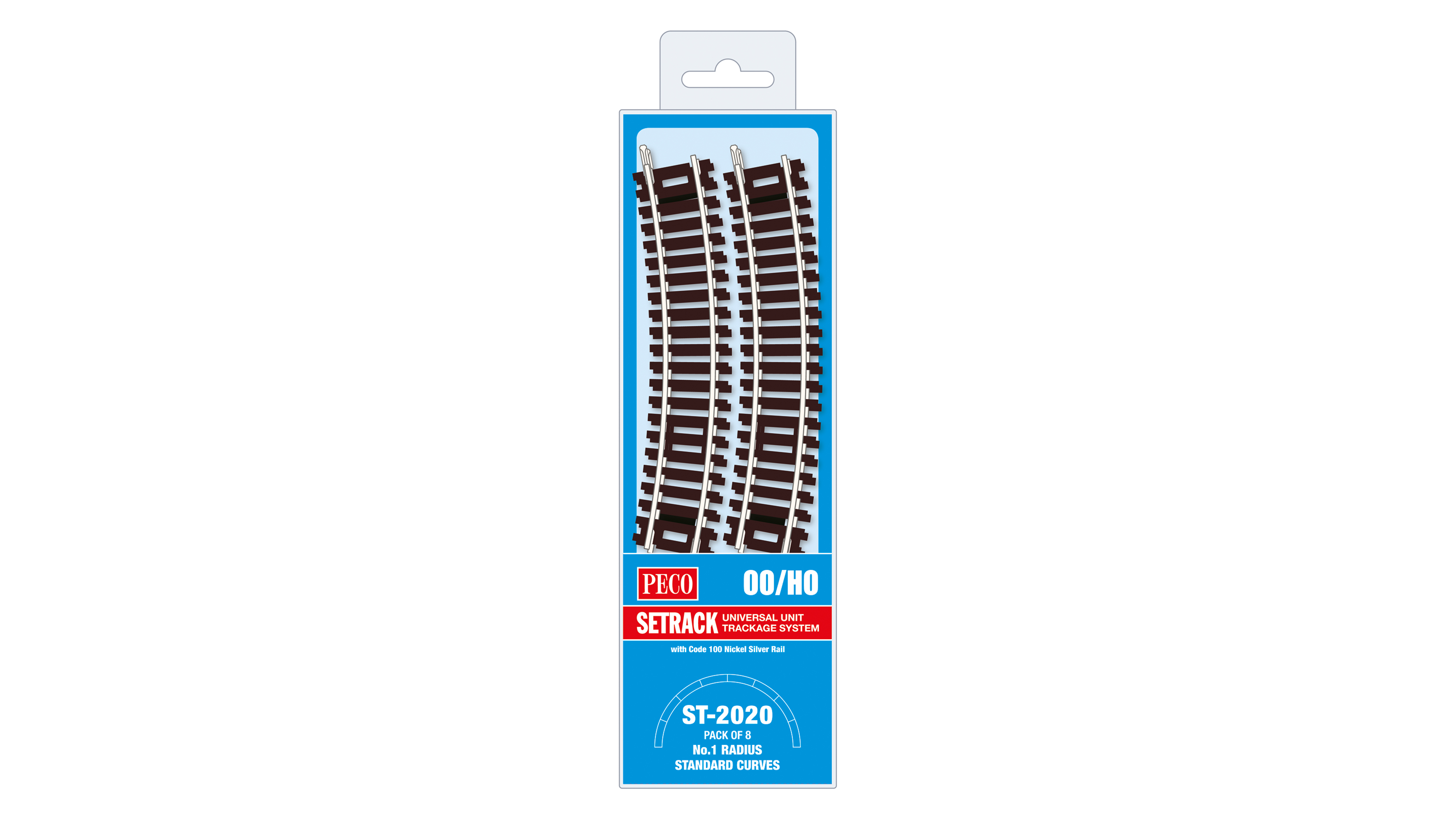 ST2020 Standardkurve, 1. Radius (Packung mit 8