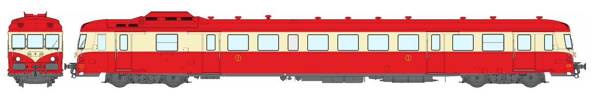 MB-229S SNCF Triebwagen Serie X-2800 Ep.4
