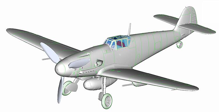 HobbyBoss 81750 Bf109G-2