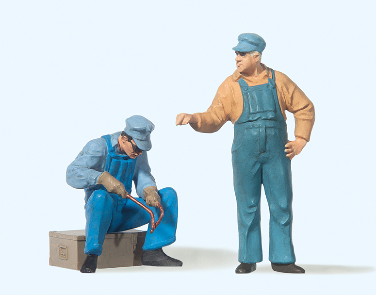 Preiser 63077 Gleisbauarbeiter USA