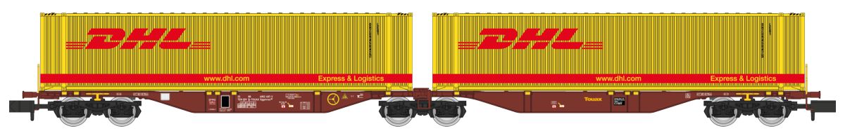 NW-236 Touax Doppelcontainerwagen 6-achs Ep.6