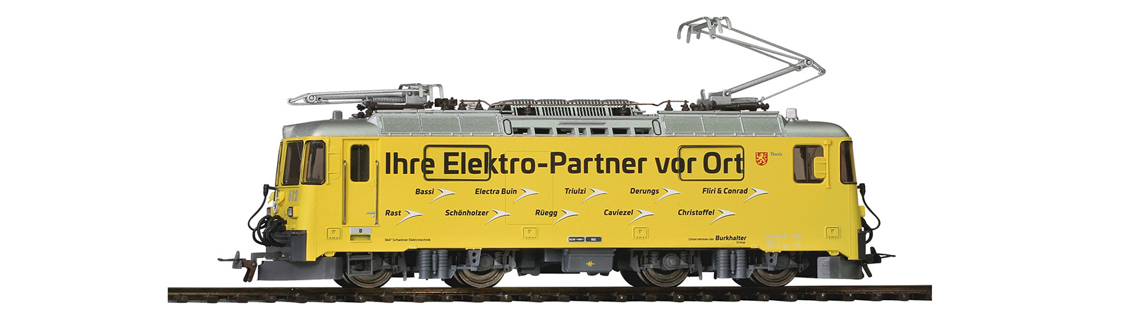 1258182 RhB E-Lok Ge 4/4 II  612 Thusis Ep.6