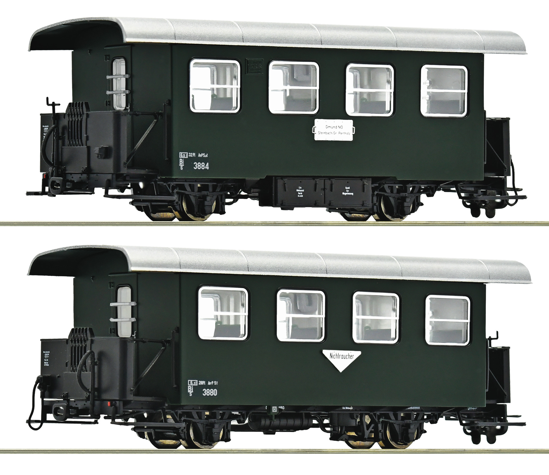 6240005 ÖBB Schmalspur-Personenwg. Set 2tl. Ep.4