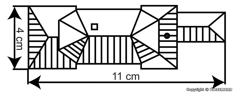 Kibri 37402 Stellwerk Grunzbach