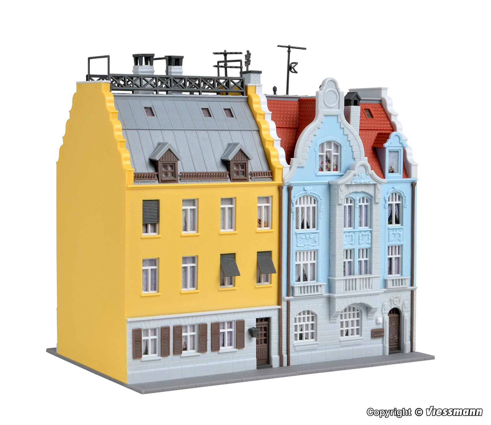 Kibri 37163 Stadthäuser um 1900
