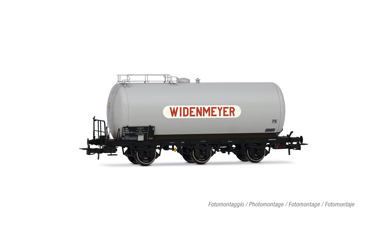 HR6672 SNCF, 3-achs. Kesselwagen der saarlnd.
