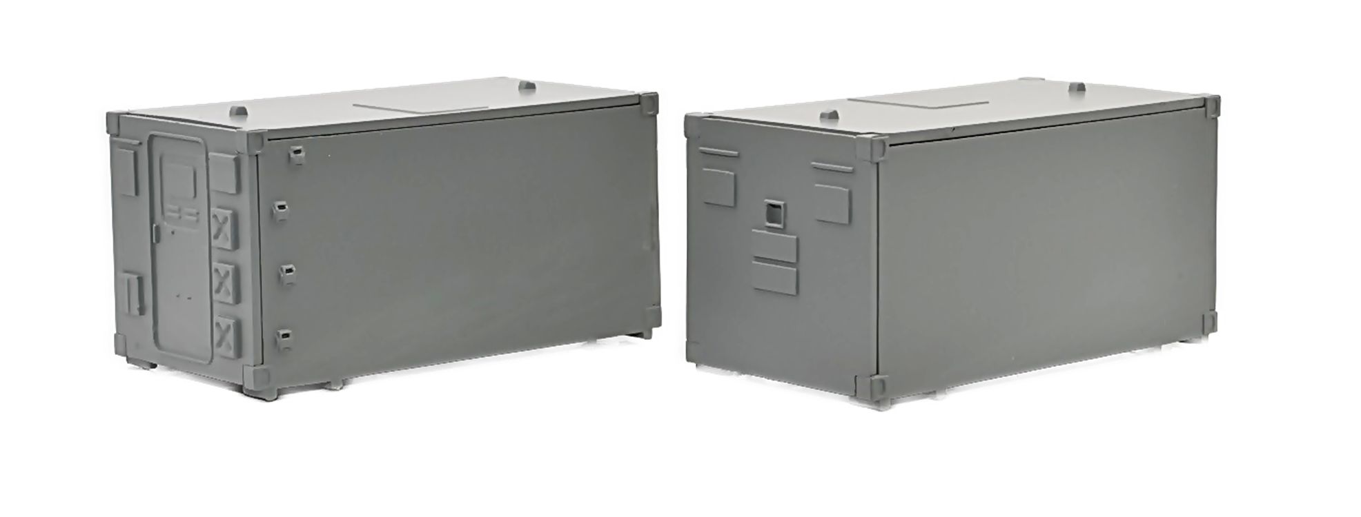 NZ22450 Ladegut: FM2 Kabine neutral grau