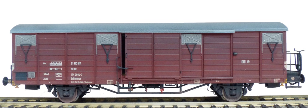 Exact-train 22028 DR gedeckter Güterwagen Gehlmms Ep.4