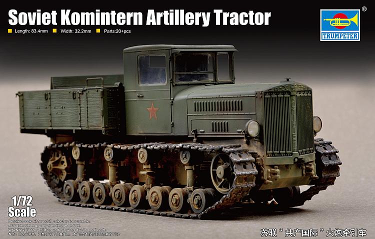 757120 Soviet Komintern Artillery Tractor