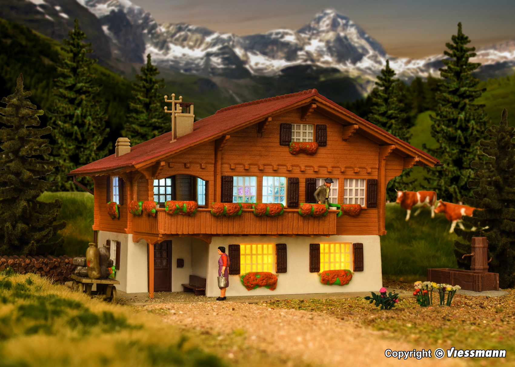 Kibri 38805 Chalet in Brienz
