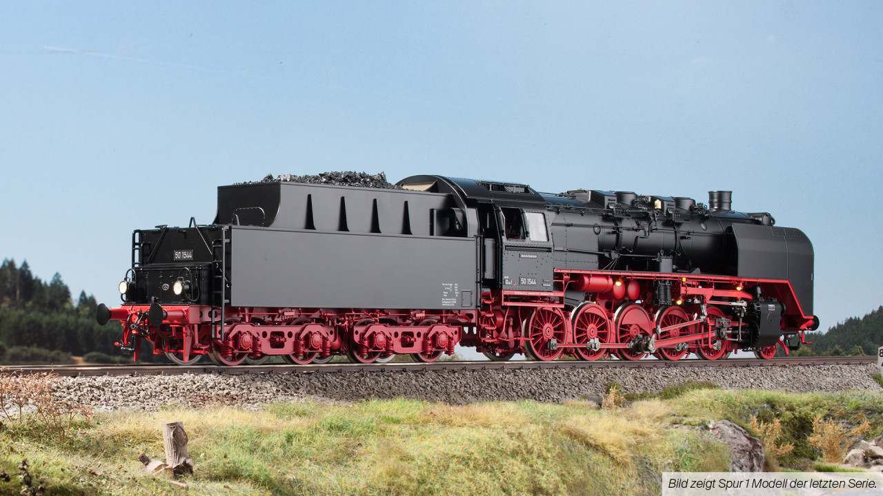 KM1 105062 DB Dampflok BR 50 1544 Ep.3a