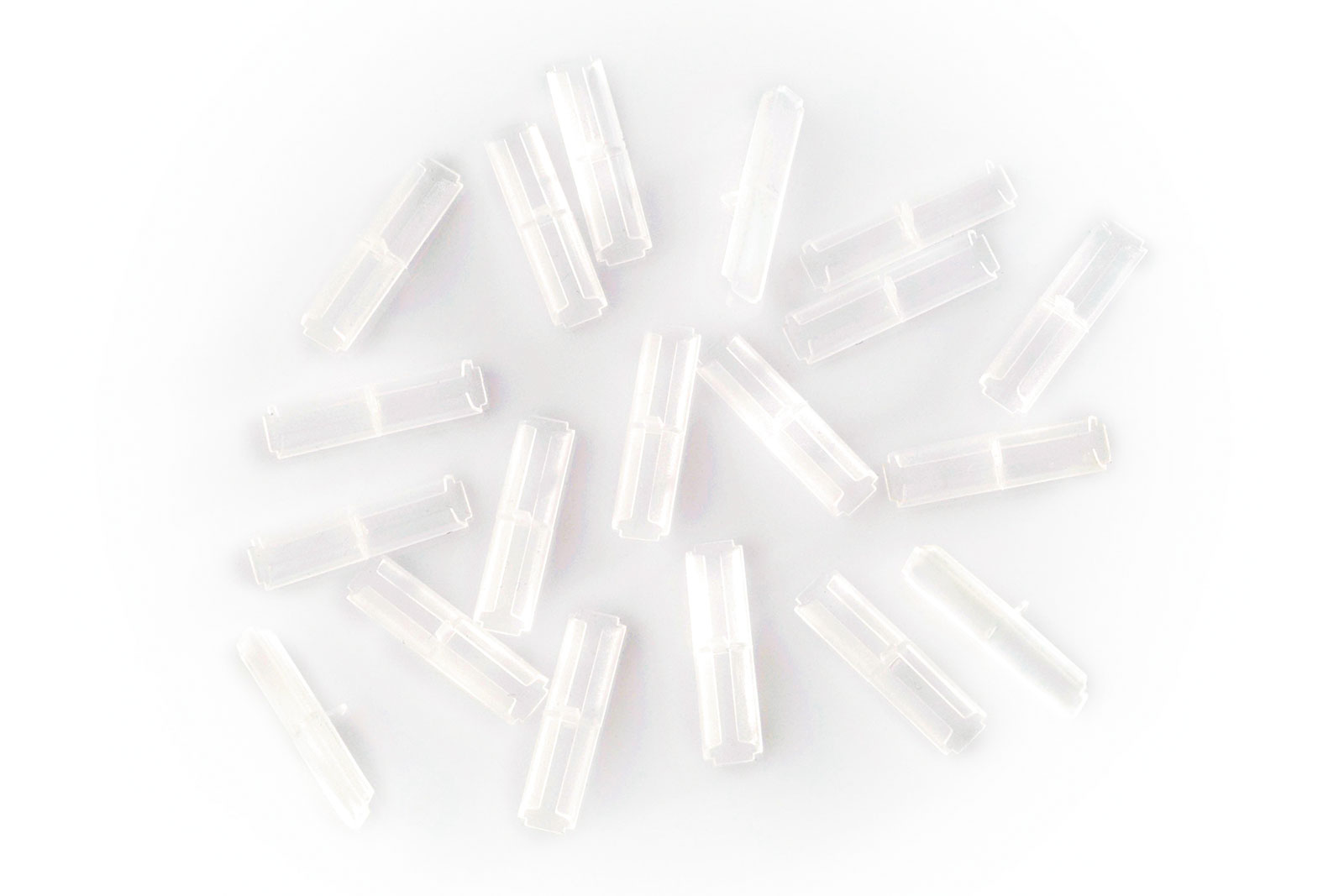 Lenz 45095 Isolierschienenverbinder Peco, 20 Stück