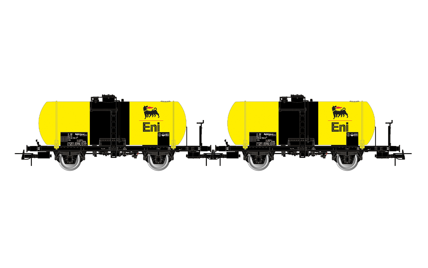 HR6708 FS Kesselwagen "ENI" Set 2tlg. Ep.4