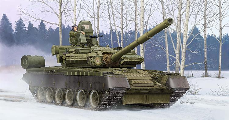 755566 T-80BV MBT