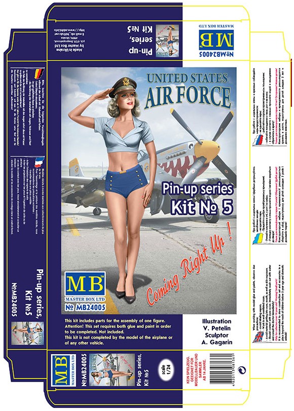 Master Box Ltd. MB24005 Pin-up series, Kit No. 5 Patty