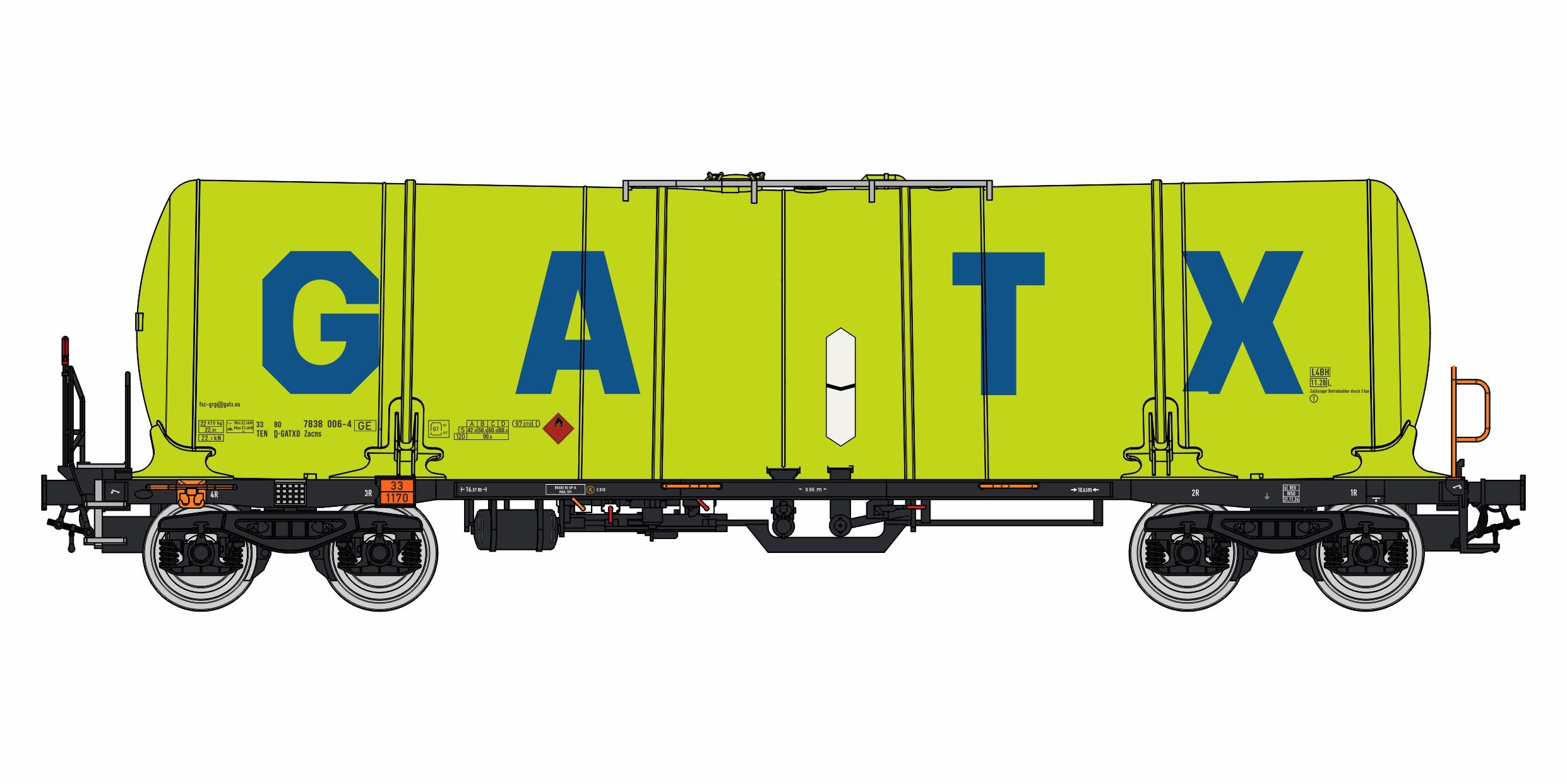 96210054 GATX Kesselwagen Zacns 88 Ep.6