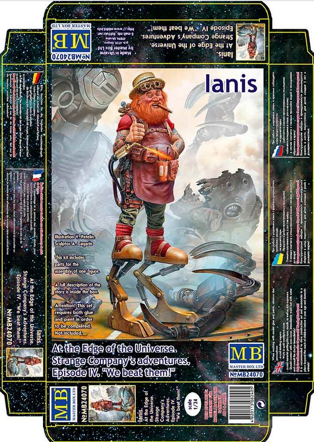 Master Box Ltd. MB24070 Inas - At the Edge of the Universe