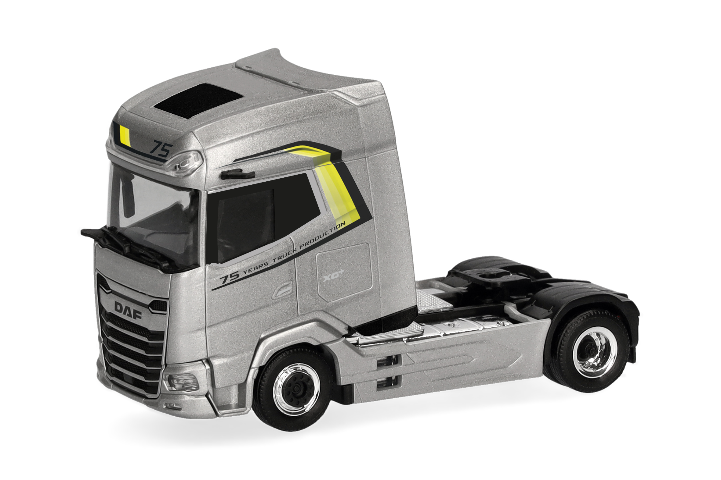 322027 DSF XF+ (2a) silber 75 Jahre Truck