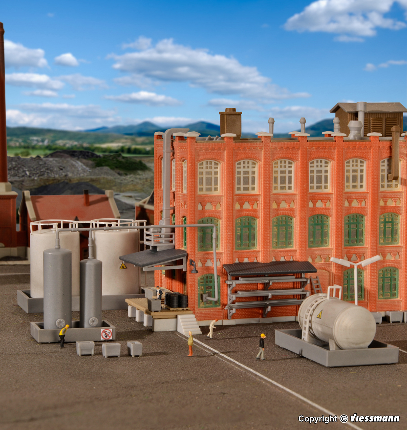 Kibri 36690 Deko-Set Industrie