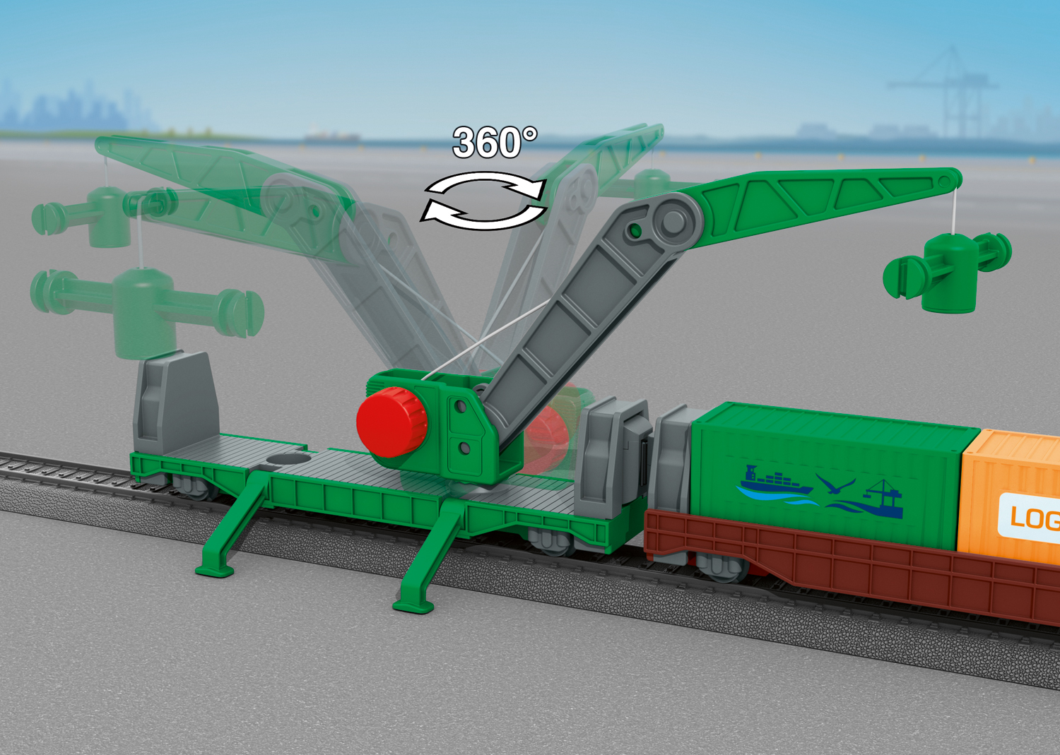 29349 my world Startpackung Containerlogistik