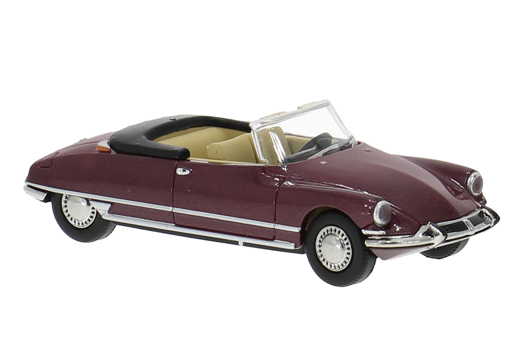 14237 Citroen DS19 Cabrio Chapron rot-met (o)