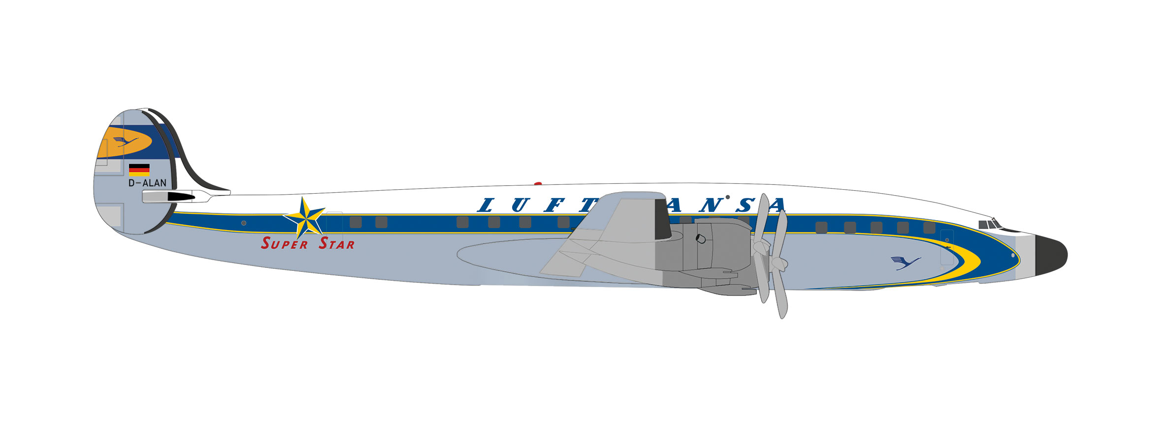 539357 Lockheed L-1649A Super Star LH
