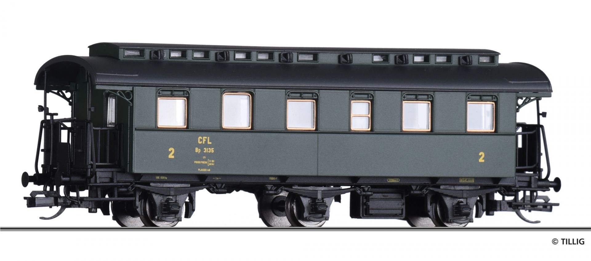 16053 CFL Reisezugwagen 2. Klasse Ep.3