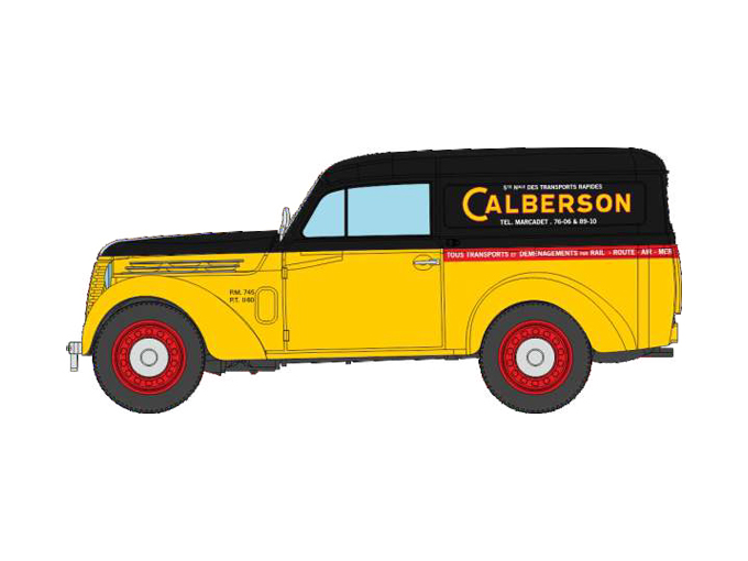 CB-207 Renault Juvaquatre Fourgon Calberson