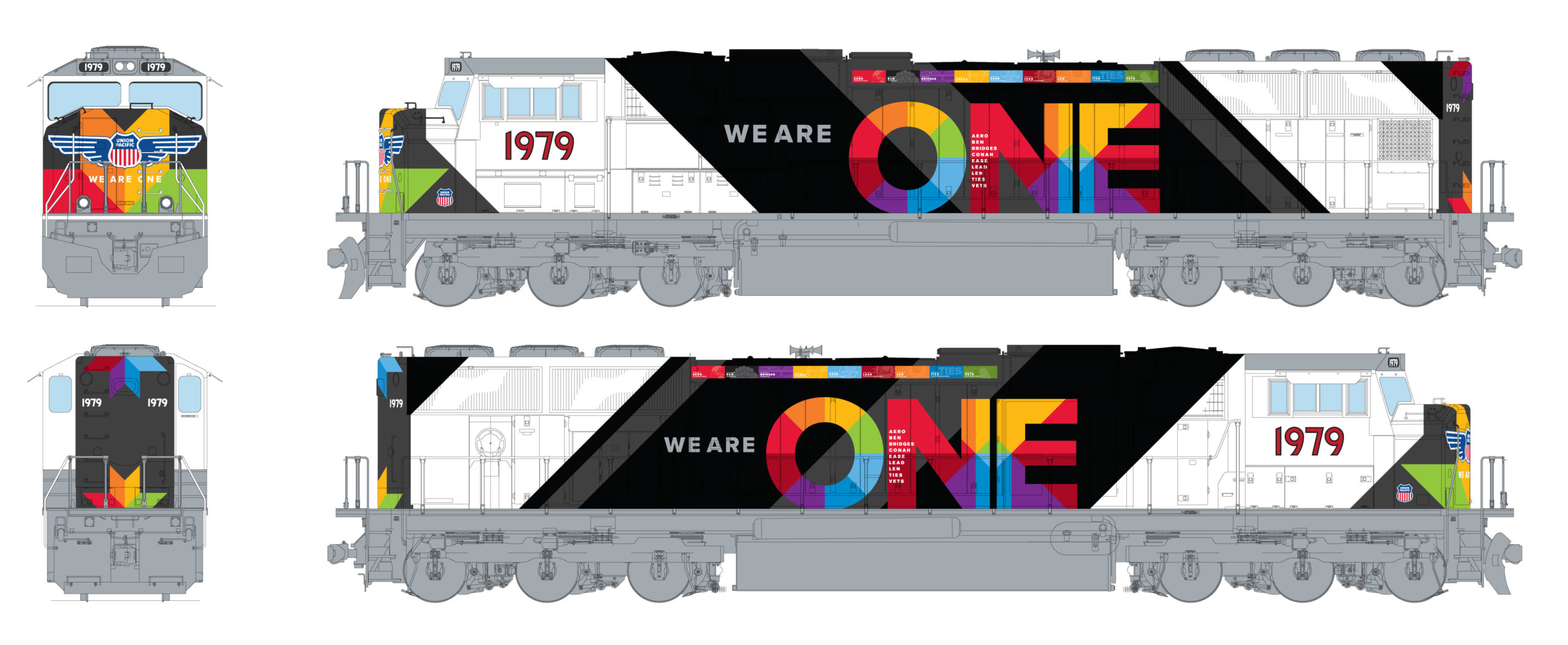 176-1979 UP Diesellok SD70M We are One Ep.6