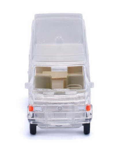 Wiking 026703 MB 207 D Wohnmobil transparent