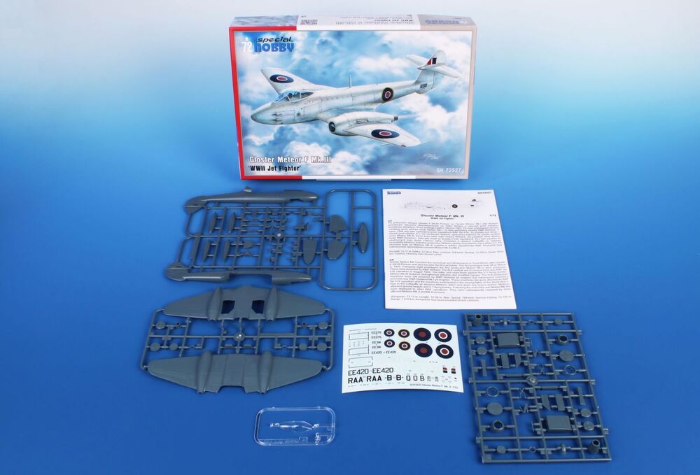 Special Hobby SH72527 Gloster Meteor F Mk.III WWII Jet Fighter