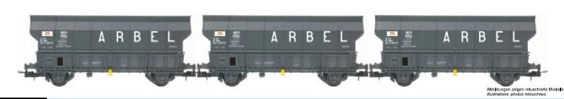 Makette 4741 ARBEL Kokswagen-Set 3-tlg Ep.4