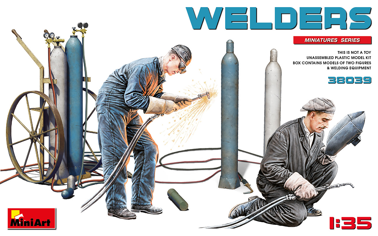 38039 Welders / Schweißer