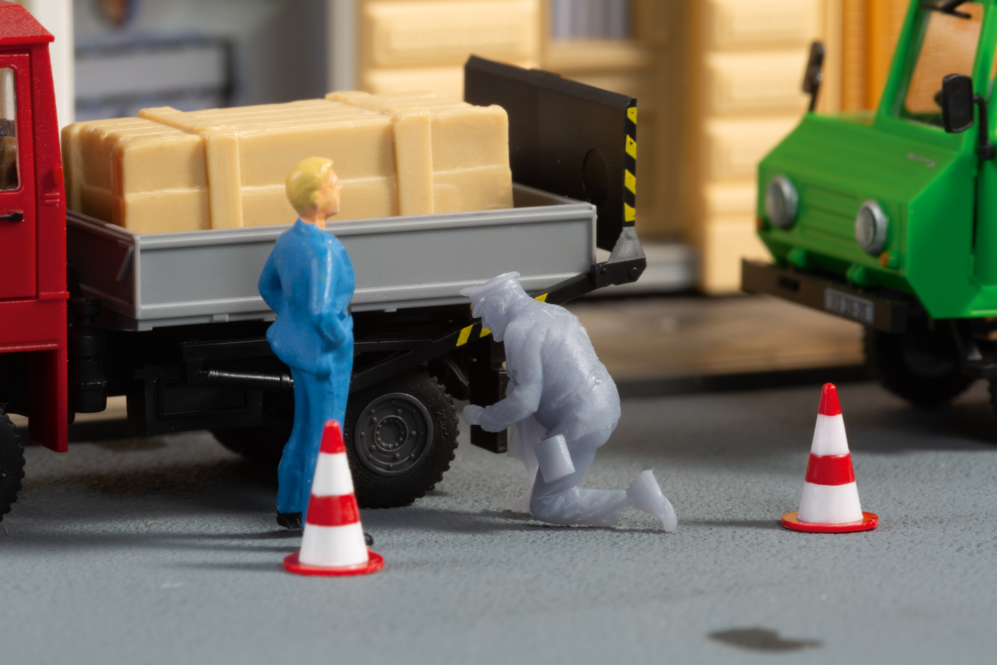 41679 Figuren Verkehrskontrolle H0