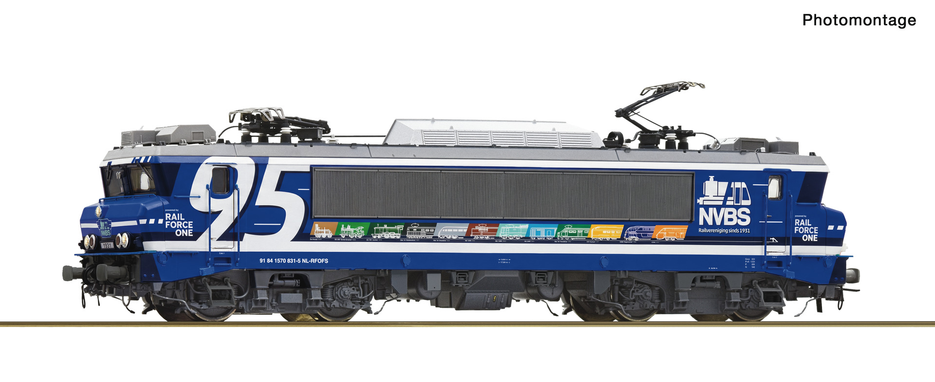 Roco 7500252 RFO E-Lok 1931 "95 Jahre NVBS" Ep.6