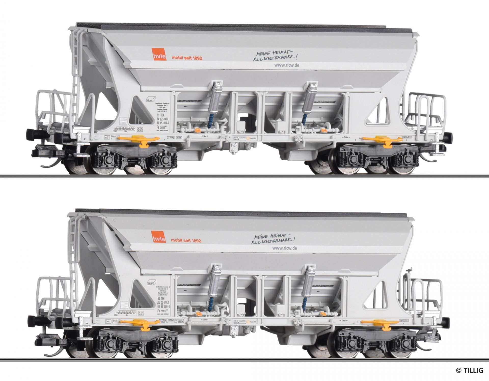 01039 HVLE  Selbstentladewagen-Set 2-tlg Ep.6