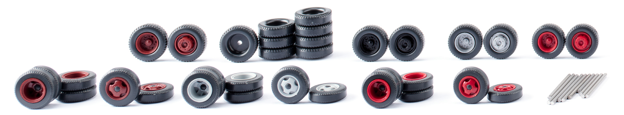 001834 Zubehörpackung: Räder