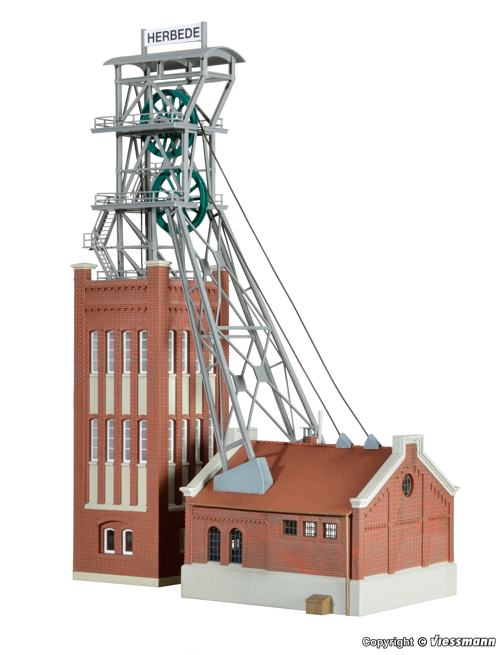 Kibri 39845 Förderturm mit Maschinenhaus