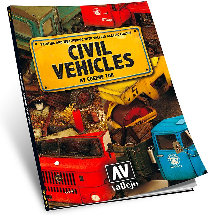 75012 Buch Bemalung zivile Fahrzeugen engl.