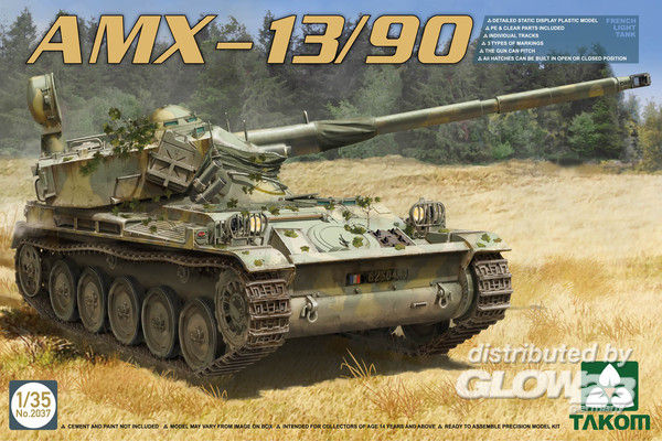2037 French Light Tank AMX-13/90
