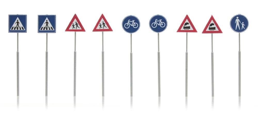 316.033 NL Verkehrsschilder: Fußgänger, Fahrrad